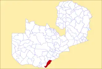 District de Sinazongwe