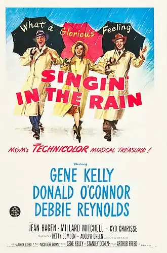 Description de l'image Singin' in the Rain (1952 poster).jpg.