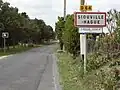 Entrée de l'agglomération.