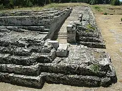 L'autel de Hiéron II, Syracuse.