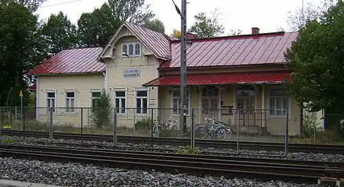 La gare de Siuntio