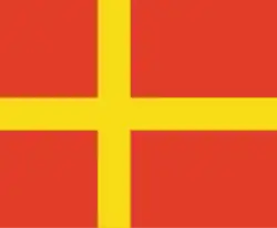 Drapeau de la Scanie.