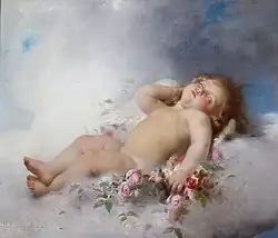 Sleeping Putto, 1882.