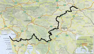 Tracé de la frontière (Carte interactive)