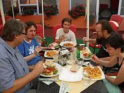 Rencontre de Wikipédiens Slovènes à Kranj (Slovénie).