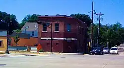 Vue extérieure du bâtiment des studios Smart de Madison.