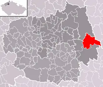 Localisation de Snědovice