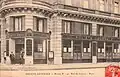Bureau de la Société générale à l'angle avec la rue du Louvre, années 1900.