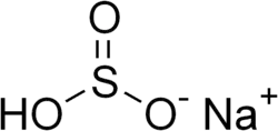 Image illustrative de l’article Bisulfite de sodium