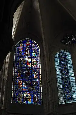 Verrières du rond-point et d'une travée