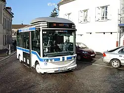 Microbus sur le Soisybus.