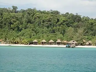 Bungalows de Soksan sur Koh Rong