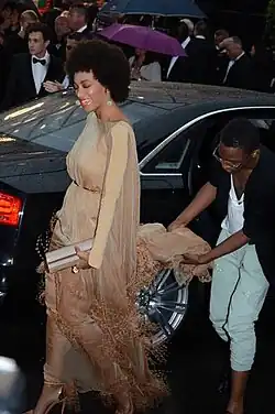 Solange Knowles au Festival de Cannes 2013.