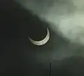 L'éclipse vue de Pologne.