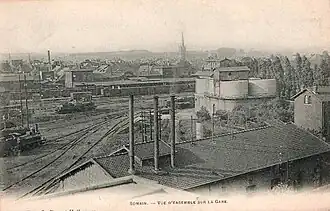 Vue d'ensemble sur la gare.