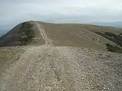 Sommet du Milobre de Bouisse (878&nbsp;m).