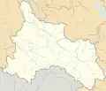 Carte de la province entre 1975 et 2003.