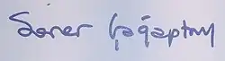 signature de Soner Çağaptay