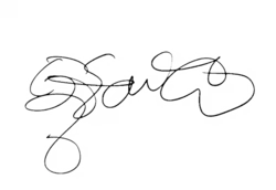 Signature de la personnalité