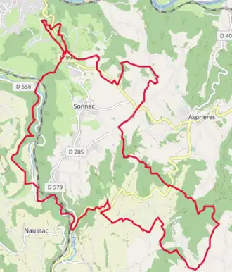 Carte OpenStreetMap.