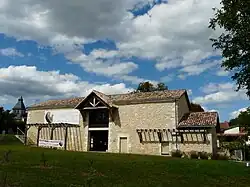 Le nouveau bâtiment de l'écomusée de la Truffe.