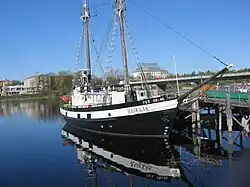 Port de Sortavala du pont de Vakkosalmi.