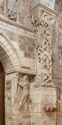 Isaïe et le pilier de Souillac.