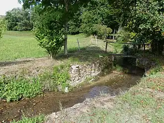 Le Soulauret au lieu-dit le Moulin de la Rousselle.