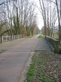 Ancienne voie ferrée Molsheim-Saverne.