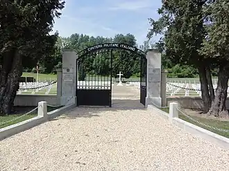Cimetière militaire italien de Soupir.