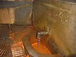 Pouhon de la source de la Sauvenière à Spa.