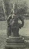 Statue de Panduranga localisée à Tirupati.