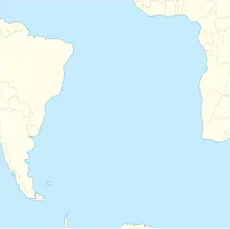 Voir sur la carte administrative de l'océan Atlantique (Sud)