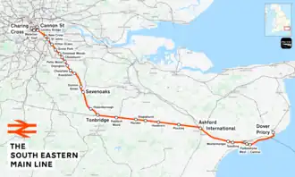 South Eastern main line
