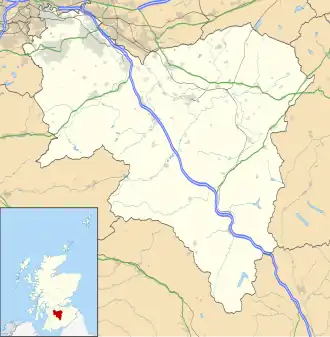 Voir sur la carte administrative du South Lanarkshire