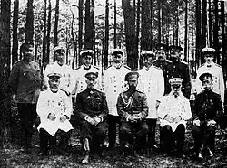 Les ministres du conseil du Tzar, le 14 juin 1915 à Baranavitchy.