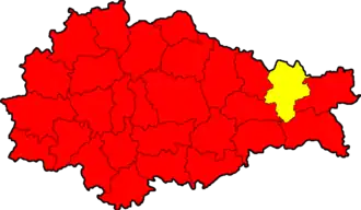 Localisation de Raïon soviétique