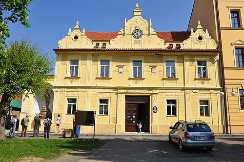 Spálené Poříčí : hôtel de ville.