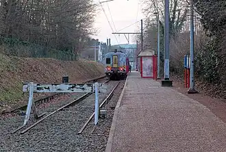 Gare et train en 2019.