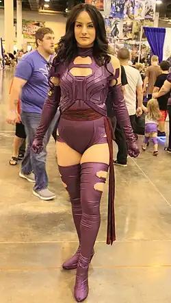 Cosplay de Psylocke.