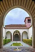 Patio, Alcazaba