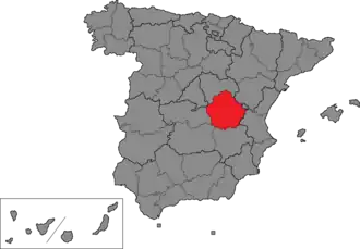 Carte de la circonscription.