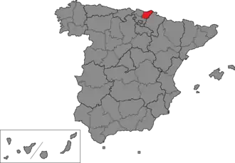 Carte de la circonscription.