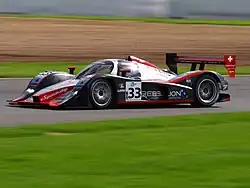 La Lola engagée en catégorie LMP2 en 2008.