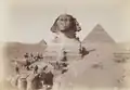 Sphinx de Gizeh.
