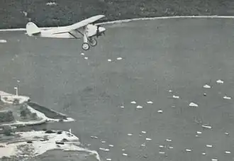 Première traversée New York Paris, par le Spirit of St. Louis de Charles Lindbergh, du 21 mai 1927