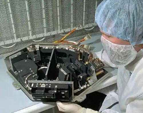 La caméra infrarouge MIPS avant son intégration.