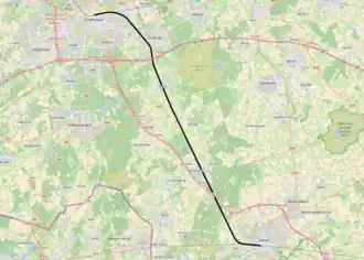 Voir la carte de la ligne.