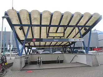 Image illustrative de l’article Sport (prémétro d'Anvers)