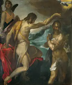 Bartholomeus Spranger – Baptême du Christ (1603)